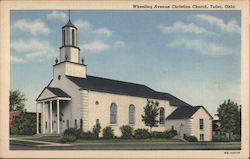 Wheeling Avenue Christian Church Postcard