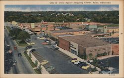 Utica Square Shopping Center Postcard