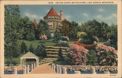 Ceylon Court, Maytag Home Lake Geneva, WI Postcard Postcard Postcard