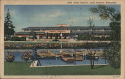 Hotel Geneva Lake Geneva, WI Postcard Postcard Postcard