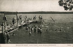 Swimming Hour - Camp Cisco Postcard