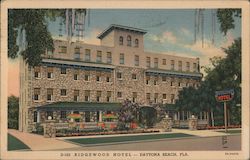 Ridgewood Hotel Daytona Beach, FL Postcard Postcard Postcard