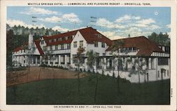Whittle Springs Hotel - Commercial and Pleasure Resort Knoxville, TN Postcard Postcard Postcard