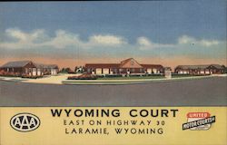 Wyoming Court Postcard