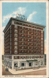 Hotel Severs Muskogee, OK Postcard Postcard Postcard