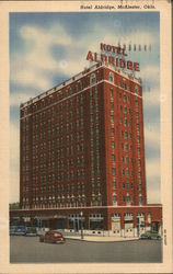 Hotel Aldridge McAlester, OK Postcard Postcard Postcard