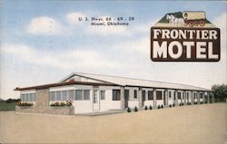 Frontier Motel Postcard