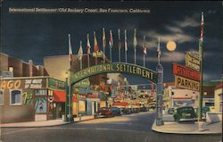 International Settlement (Old Barbary Coast) Postcard