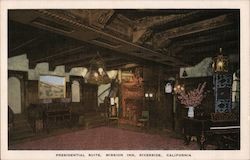 Presidential Suite, Mission Inn Postcard