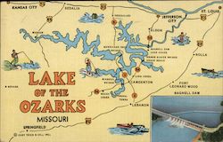 Lake Of the Ozarks Lake Ozark, MO Postcard Postcard Postcard