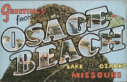 Greetings From Osage Beach, Lake of the Ozarks, Missouri Postcard