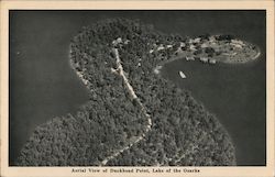 Aerial View of Duckhead Point Lake Ozark, MO C.G. Hammond Postcard Postcard Postcard