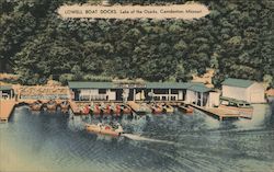 Lowell Boat Docks Postcard