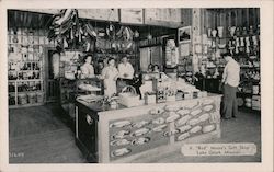 V. Red Moore's Gift Shop Postcard