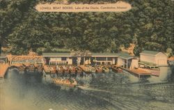 Lowell Boat Docks Postcard