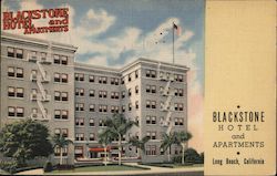Blackstone Hotel and Apartments Postcard