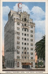 Campbell Apartment Hotel Postcard