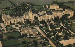 Aerial View of Our Lady of the Lake College Postcard