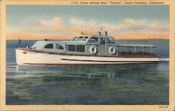 Glass Bottom Boat "Torqua" Postcard