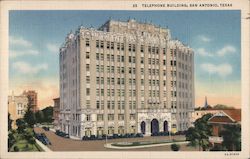 Telephone Building Postcard