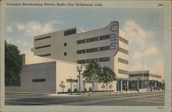 Columbia Broadcasting Station, Radio City Hollywood, CA Postcard Postcard Postcard
