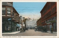 Dock Street Ketchikan, AK Postcard Postcard Postcard