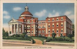 St. Vincent Hospital Postcard