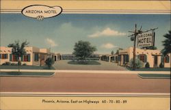 Arizona Motel Postcard