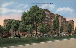Harper Hospital Detroit, MI Postcard Postcard Postcard