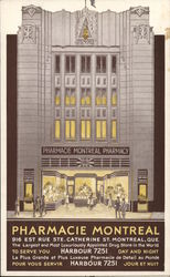 Pharmacie Montreal Postcard