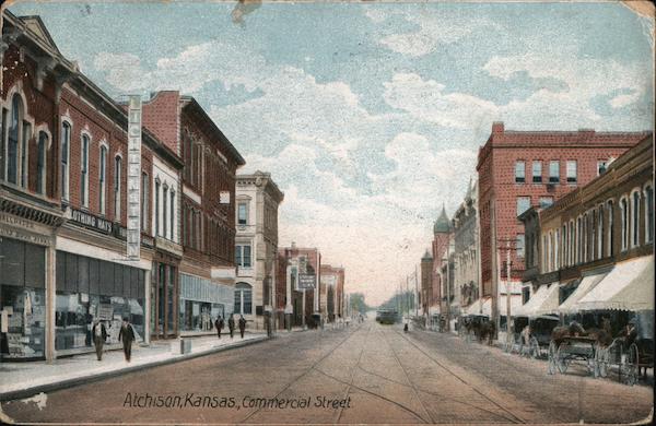 Commercial Street Atchison Kansas