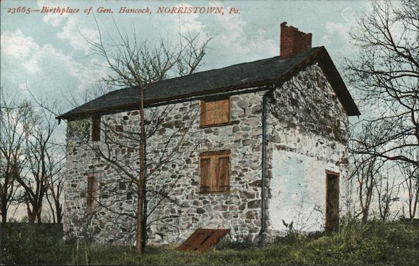 Birthplace of Gen. Hancock Norristown Pennsylvania