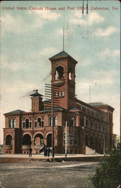 United States Custom House and Post Office Galveston Texas
