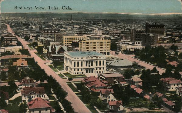 Bird's-Eye View Tulsa Oklahoma