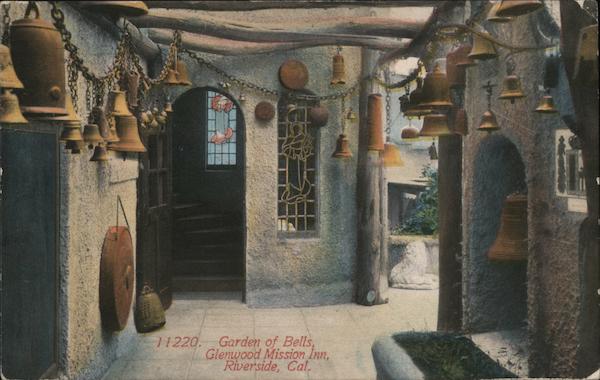 Garden of Bells, Glenwood Mission Inn Riverside California
