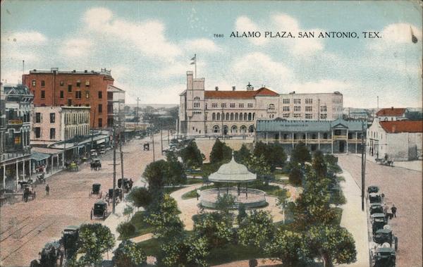 Alamo Plaza San Antonio Texas