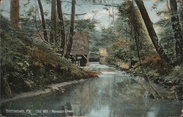 Old Mill-Monacco Creek Bethlehem Pennsylvania
