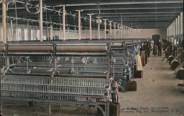 Quillig Room No. 2 Mill, Smoskeag Mfg. Co. Manchester New Hampshire