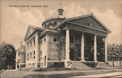 Christian Church Atchison, KS Postcard Postcard Postcard