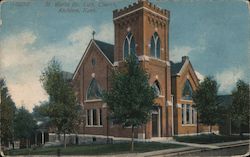 St Marks Ev. Luth. Church Atchison, KS Postcard Postcard Postcard