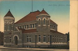 Post Office Building Postcard