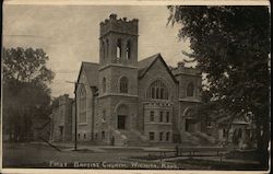 First Baptish Church Postcard
