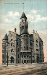 City Building Postcard