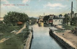 Schuylkill Canal Postcard