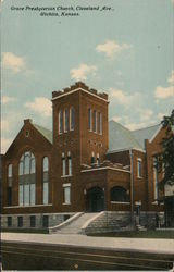 Grace Presbyterian Church, Cleveland Ave. Wichita, KS Postcard Postcard Postcard