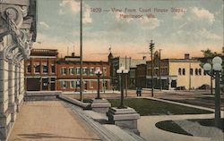 View from Court House Steps Postcard
