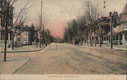 Upper Main St. Norristown, PA Postcard Postcard Postcard