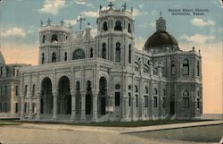 Sacred Heart Church Galveston, TX Postcard Postcard Postcard