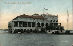The Detroit Yacht Club Postcard