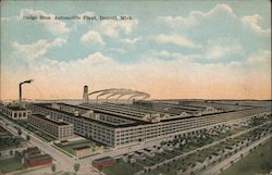 Dodge Bros. Automobile Plant Postcard